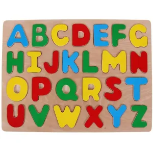 Woody Dřevěné puzzle abeceda