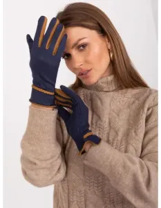 Dámské rukavice ELEGANCE tmavě modré
