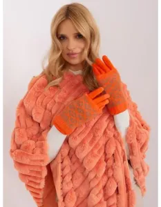 Dámské rukavice OBA oranžové