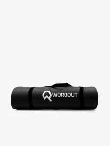 Worqout Fitnessmat Podložka na cvičení Černá