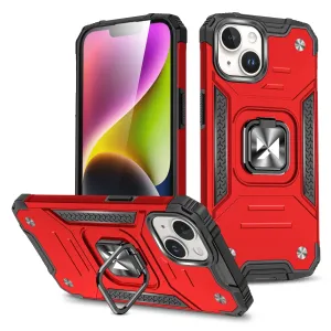 Pouzdro Wozinsky Ring Armor pro iPhone 15 - červené