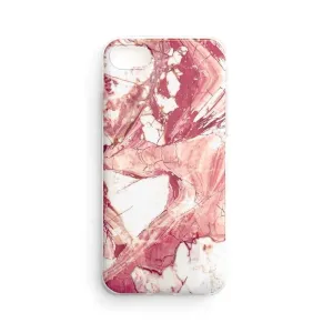 Wozinsky Marble gelový kryt Samsung Galaxy M51 růžový