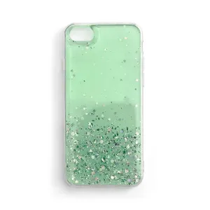 Wozinsky Star Glitter třpytivý kryt na iPhone 12 Pro Max zelený