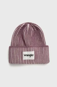 Čepice Wrangler fialová barva,
