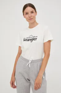 Tričko Wrangler Atg béžová barva #2849397