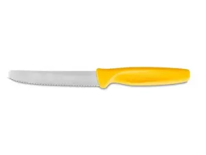 VICTORINOX Univerzální nůž wüsthof 10cm vroubkované ostří, žlutý