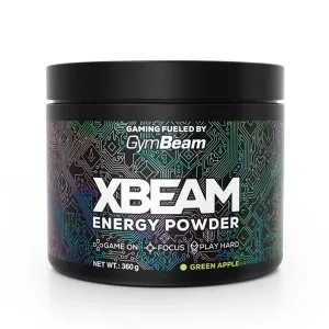Gym Beam XBEAM Energy Powder 360 g, Zelené jablko