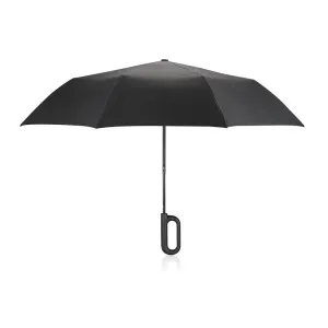 Designový automatický skládací deštník, XD Design, černý #620882