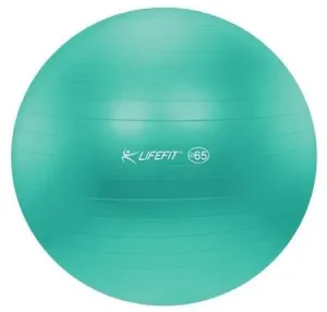 LifeFit Anti-Burst 65 cm, tyrkysový gymnastický míč