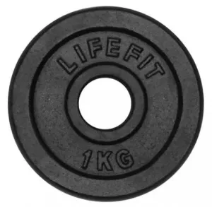 LifeFit Kotouč 1,0kg, kovový, pro 30mm tyč