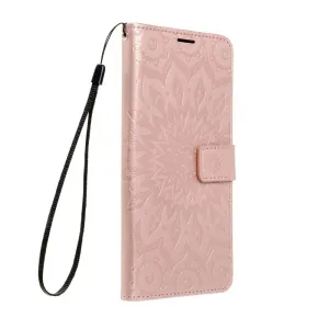 Pouzdro Flip Mezzo Book Xiaomi Redmi Note 13 4G vzor mandala růžové zlaté