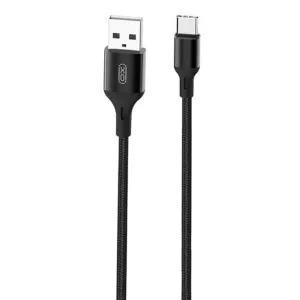 Kabel USB na USB-C XO NB143 1m (černý)