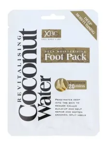 XPel Hydratační maska na nohy v ponožkách Coconut Water (Deep Moisturising Food Pack) 1 ks