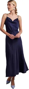 Y.A.S Dámské šaty YASTHEA Standard Fit 26028891 Evening Blue XL