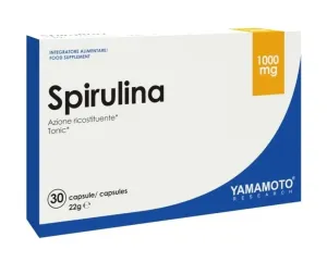 Spirulina (superpotravina: zdroj rostlinných bílkovin) - Yamamoto 30 kaps