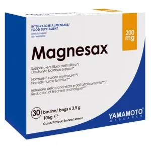 Magnesax (hořčík v práškové formě) - Yamamoto 30 x 3,5 g  Lemon