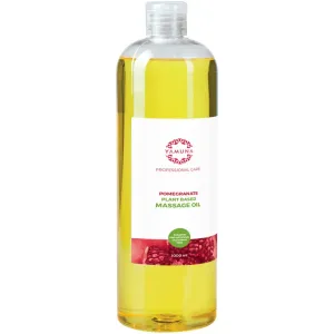 Yamuna rostlinný masážní olej - Granátové jablko Objem: 1000 ml
