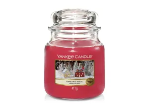 Yankee Candle Aromatická svíčka Classic střední Christmas Magic 411 g