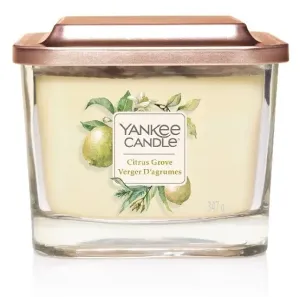 Yankee Candle Aromatická svíčka střední hranatá Citrus Grove 347 g