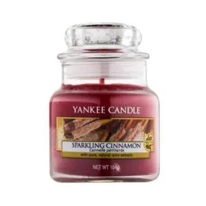 Yankee Candle Vonná svíčka Classic malý Sparkling Cinnamon 104 g