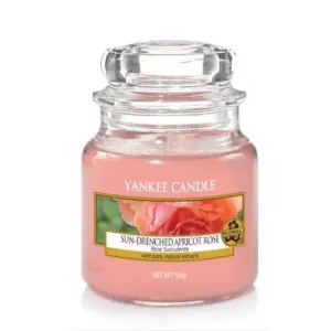 Yankee Candle Aromatická svíčka Classic malá Sun-Drenched Apricot Rose 104 g