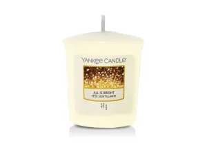 Yankee Candle Aromatická votivní svíčka All is Bright 49 g