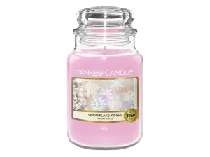 Yankee Candle Aromatická svíčka Classic velká Snowflake Kisses 623 g