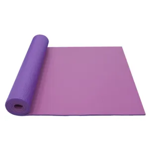 Podložka na jogu YATE yoga mat dvouvrstvá/růžová/fialová