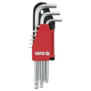 YATO Sada klíčů imbus s kuličkou 9 ks delší #5789149
