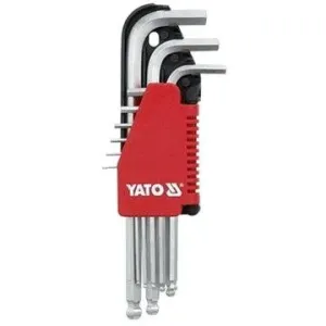 YATO  klíčů imbus s kuličkou 9 ks extra delší