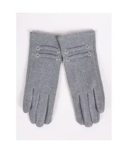 YO! RES-098K Dámské rukavice, 24 cm, šedá