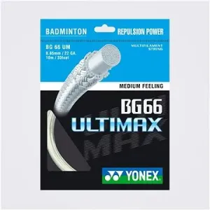 Yonex BG 66, Ultimax, 0,65mm, 10m, METALLIC WHITE