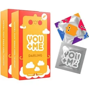 YOU ME Darling kondomy s extra tenkou stěnou, 2× 12 ks