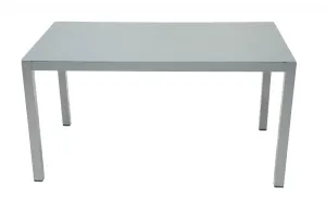 Hliníkový jídelní stůl 140 x 80 cm GRENADA