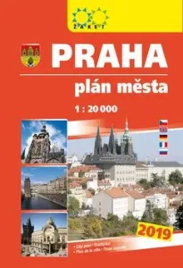 Praha - knižní plán města 2019