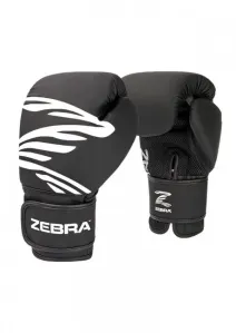 Zebra Fitness box rukavice, dětské černé - 4OZ #4824035
