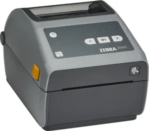 Zebra ZD621d ZD6A043-D4EF00EZ DT, 12 dots/mm (300 dpi), tiskárna štítků, RTC, USB, USB Host, RS232, BT (BLE), Ethernet, řezačka, grey (nástupce GC420t