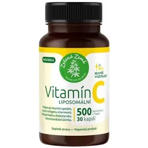 Zelená Země Vitamín C liposomální, 30 ks