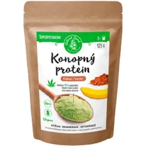 Zelená země Konopný protein 125g - kakao s banánem