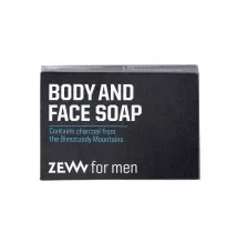 Zew For Men přírodní tuhé mýdlo na tělo a obličej (Contains Charcoal from the Bieszczady Mountains) 85 ml