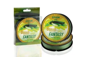 Zfish Šňůra Fantasy 8-Braid 300m - 0,25mm