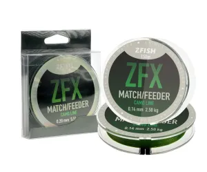 Zfish Vlasec ZFX Match/Feeder Camoline 150m - 0,18mm