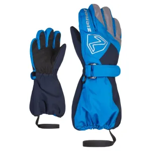 ZIENER-LAURO AS(R) glove junior Blue Modrá 116