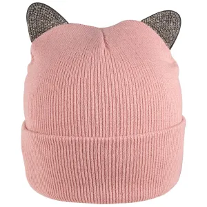 Čepice kočka s ušima Barva: růžová