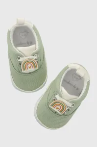 Dětské boty zippy zelená barva