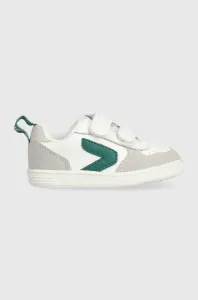 Dětské sneakers boty zippy bílá barva