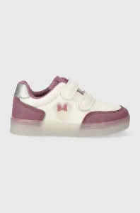Dětské sneakers boty zippy x Disney růžová barva