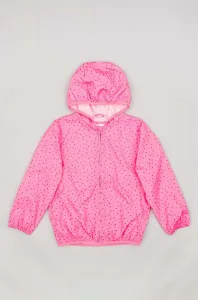 Dětská bunda zippy růžová barva #5047265
