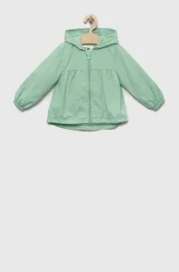Dětská bunda zippy zelená barva