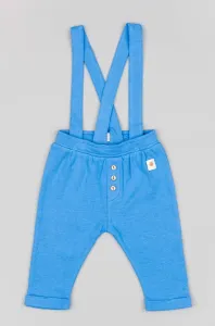 Dětské bavlněné kalhoty zippy hladké #5010044